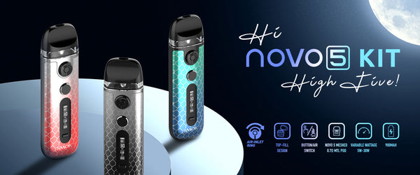 THE SMOK NOVO 5 POD KIT: A VERSITILE AND POWERFUL VAPING DEVICE