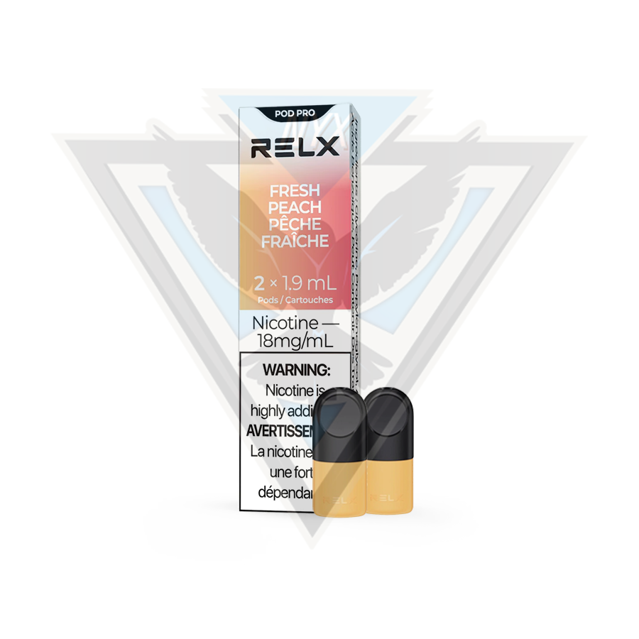 RELX POD PRO 18MG/ML (2 PACK) - FRESH PEACH