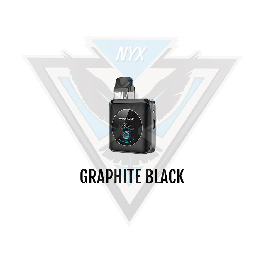 VAPORESSO XROS 4 NANO POD KIT CRC GRAPHITE BLACK - NYX ECIGS - CANADIAN VAPE SHOP