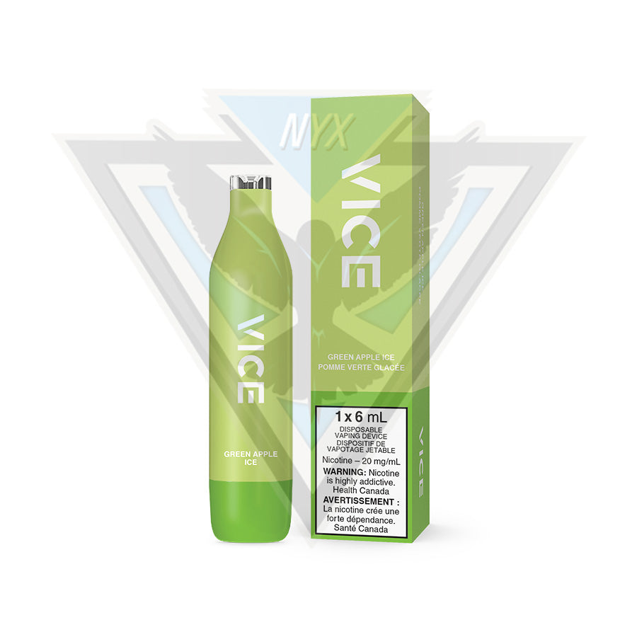 VICE 2500 DISPOSABLE - GREEN APPLE ICE