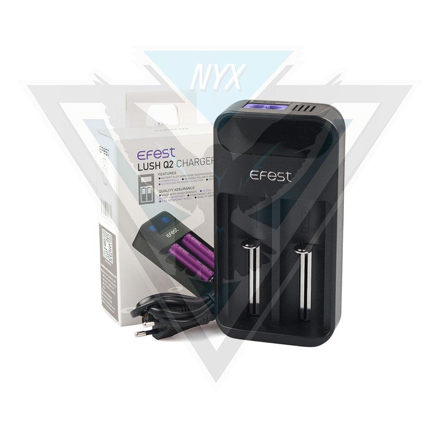 Efest LUSH Q2 Intelligent LED Charger - NYX ECIGS