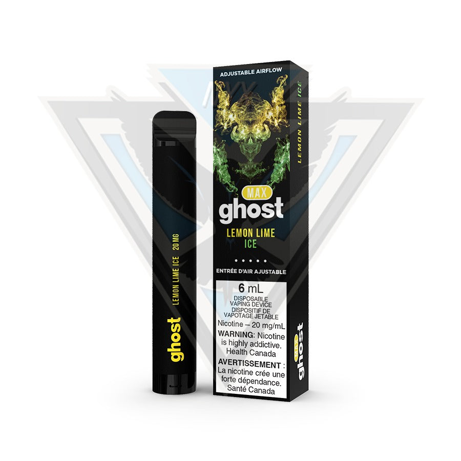 GHOST MAX DISPOSABLE - LEMON LIME ICE - NYX ECIGS