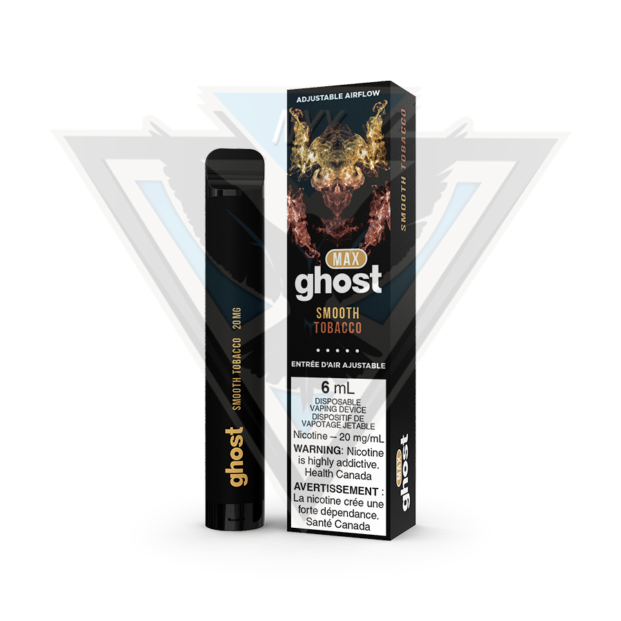 GHOST MAX DISPOSABLE POD DEVICE - SMOOTH TOBACCO