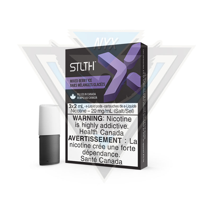 STLTH X POD PACK (3 PACK) - MIXED BERRY ICE